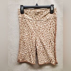 Derek Heart Size Small Cheetah Print Sport Shorts in Size S